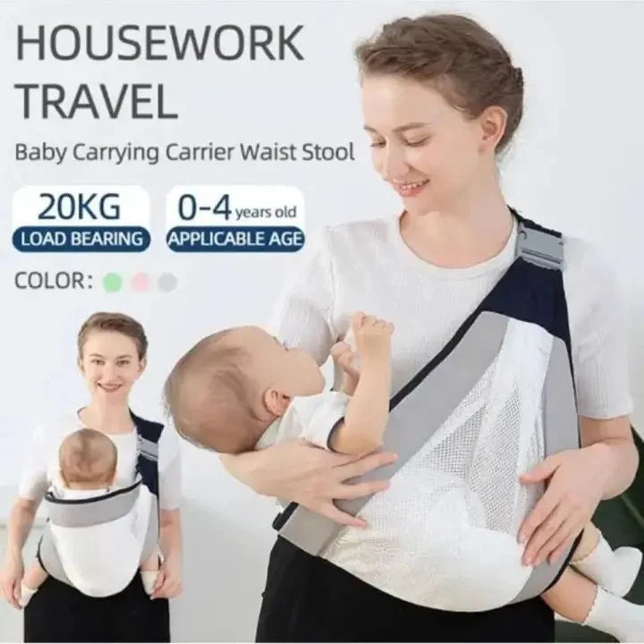 Adjustable Newborn Baby Carrier Sling Wrap